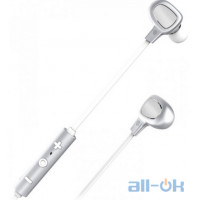 Навушники з мікрофоном Baseus B15 Seal Silver / White (NGB15-02)